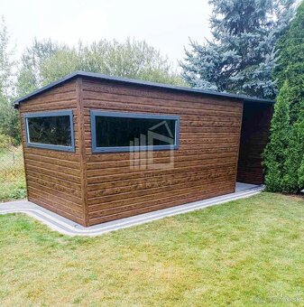 Záhradný domček 3x4, DOVOZ MONTÁŽ GRATIS - 6