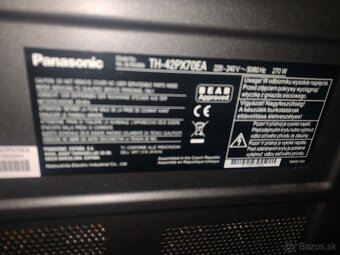 TV PLAZMA PANASONIC so stojanom s uhlopriečkou 106cm - 6