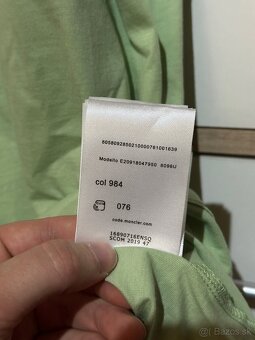 Pánske tričko Moncler - zelené - veľkosť M/L - 6