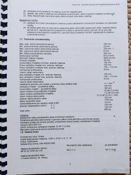 Štvorstranná hobľovačka SCM SINTEX XL - 6