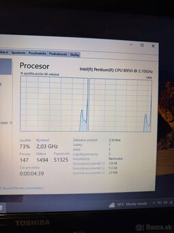 Predám Toshiba Satellite L750-1DN - funkcny - 6