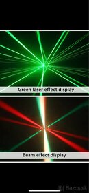 Predám nový svetelný efek discolopta RGBW+laser RG - 6