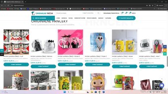 Predám eshop + tlačiarne na výrobu tričiek s potlačou - 6