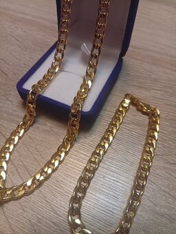 Krásny pánsky pozlateny set.plus darček - 6