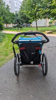 Thule Chariot Sport Blue – TOP STAV, málo používaný - 6