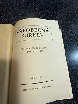 Predam knihu Vseobecna cirkev - 6