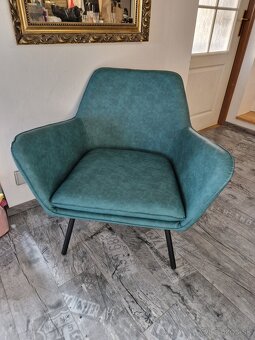 Retro kresla BON Velvet - 6