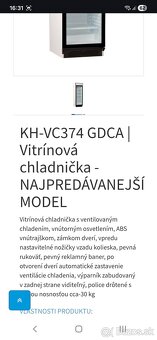 Predám vitrínovú chladničku - 6