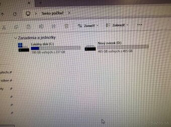 Kancelársky mini PC HP ProDesk i5-7500T / 8GB / SSD + HDD - 6