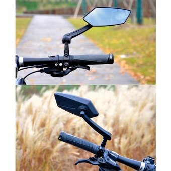 Nastaviteľné spätné zrkadlo na Bicykel , kolobežku , motorky - 6