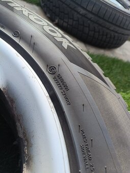 Zimné pneumatiky 255/65 r17 +disky BMW x5 - 6