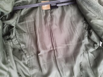 Dámsky dlhý vlnený kabát XL/42 - 6