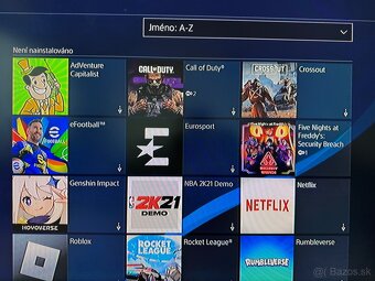 Predám Playstation 4 Pro 1TB + 2 x Controller + Hry - 6