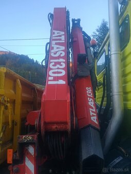 MAN trojstranný sklapáč s hydraulickou rukou, 4x4 - 6