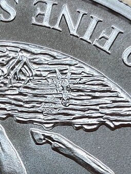 Strieborná minca Antilopa Gabun privy, 1oz, 999. - 6