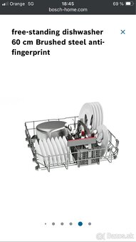 Predám umývačku Bosch - 6