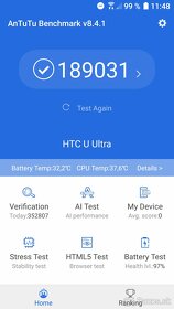 HTC U Ultra 4GB/64GB----Single sim+micro sd+notifik.dióda - 6