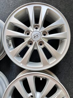5x114,3 R15 Originál alu Hyundai i30 + senzory tlaku - 6