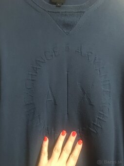 ARMANI EXCHANGE originál pánsky svetrik XL - 6