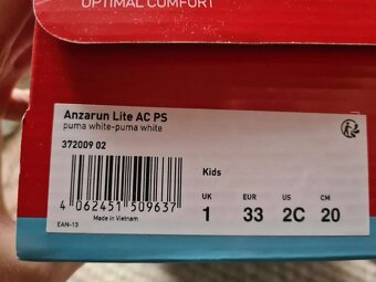 Detské topánky Puma č.33 - 6