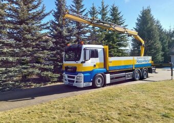 9294 MAN TGS 26.440 - 6x2 - Valník + HR-HIAB 211E-3HIDUO – E - 6