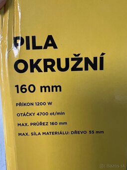 Okružná píla PROTECO 1200W 160mm - 6