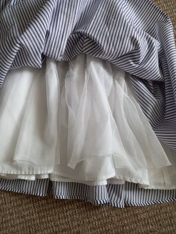 Dievčenské šaty a suknička veľ. 116 - 122 - 6