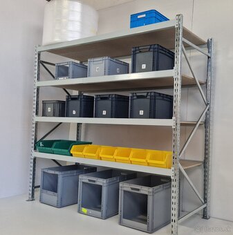 Priemyselný policový regál - regale. - 6