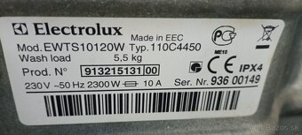 Pračka Elektrolux - 6