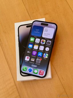 iPhone 14 Pro Space Black BATERIE 100% TOP - 6