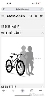 Bicykel kellys 6 - 8r. - 6