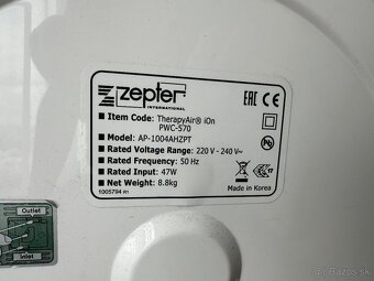 Zepter Therapy Air čistička vzduchu+nová sada filtrov v cene - 6