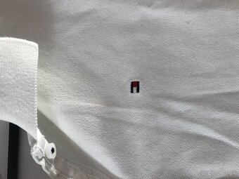 TOMMY HILFIGER originál white damske polotricko L - 6
