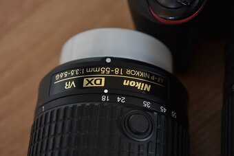 Nikon d3300 s 2x VR objektivom 18-55 afp + zoom 55-200 afs - 6