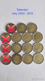 Obehové pamätné 2€ mince EÚ - 6