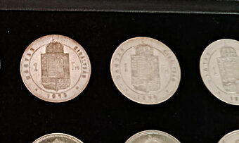☀️ 21 ks ZLATNÍKOV,  Rakúsko - Uhorsko, FJ I., KREMNICA ☀️ R - 6