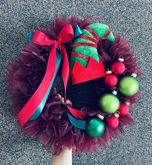 Vianočné vence na dvere 2. - 6