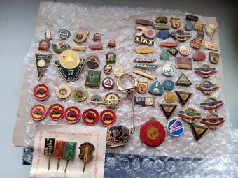 Auto moto odznaky, kľúčenka.Tatra, Škoda. - 6