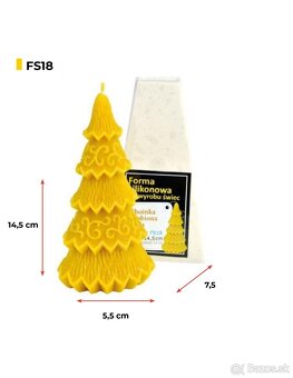 predám - silikonove formy/silikonová forma/ na včelí vosk - 6