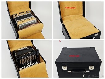 Nové kufre na akordeon heligonka Odolne, vysoka kvalita - 6