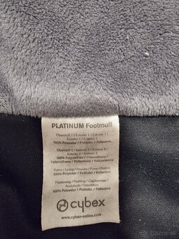 Fusak Cybex Platinum čierny - 6