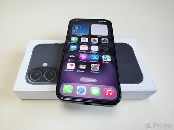 APPLE IPHONE 16 128GB BLACK TOP STAV,ZDRAVIE BATERKY 99% - 6