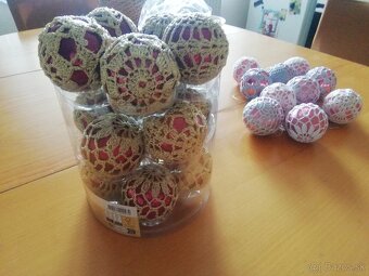 Háčkované vianočné ozdoby - 6