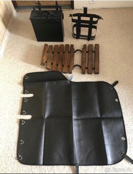 Originální Plexi sidecar držák kulometu plachta na sajdu - 6