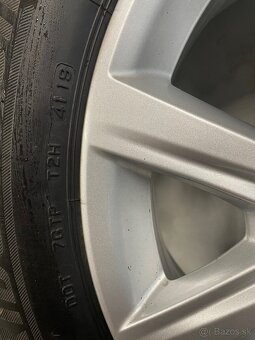 5x112 R17 6,5J ET39 BMW + 205/60 R17 zimné - 6