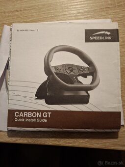 Herný volant Speedling carbon Gt - 6