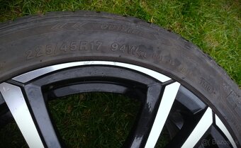 5x100 R17 plus letné pneumatiky 225/45/R17 - 6