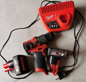 Milwaukee aku skrutkovac s priklepom m12 fpd2 - 6