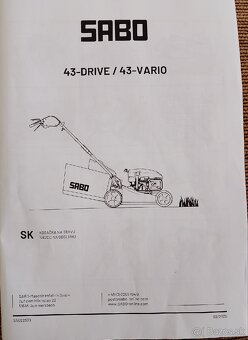 Kosačka Sabo - 6