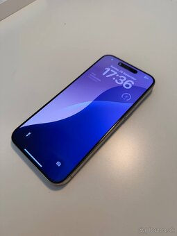 iPhone 15 Pro Max 256GB Čierny – Výborný stav - 6